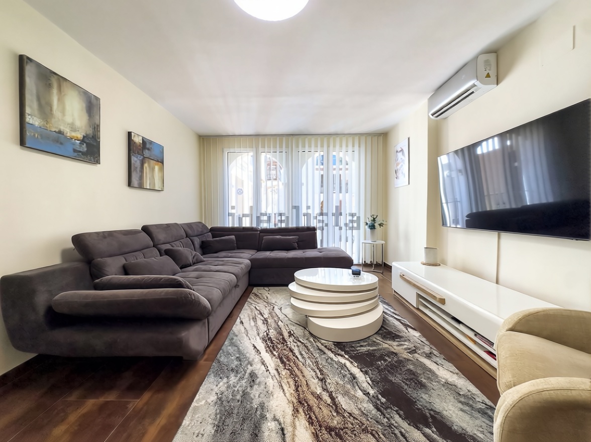 Appartement en première ligne de plage à Manilva — Séjour