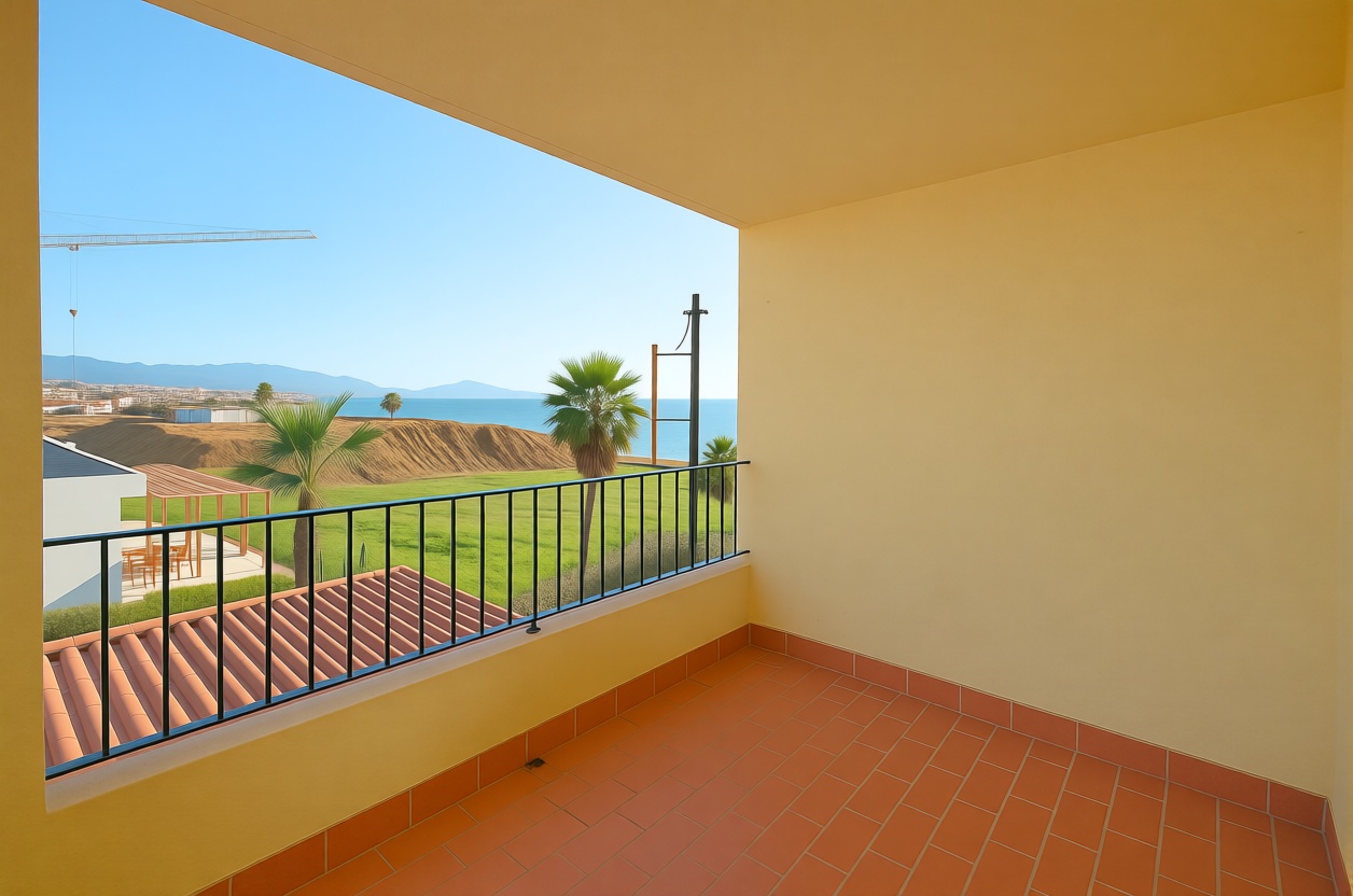 Beachfront flat in Manilva