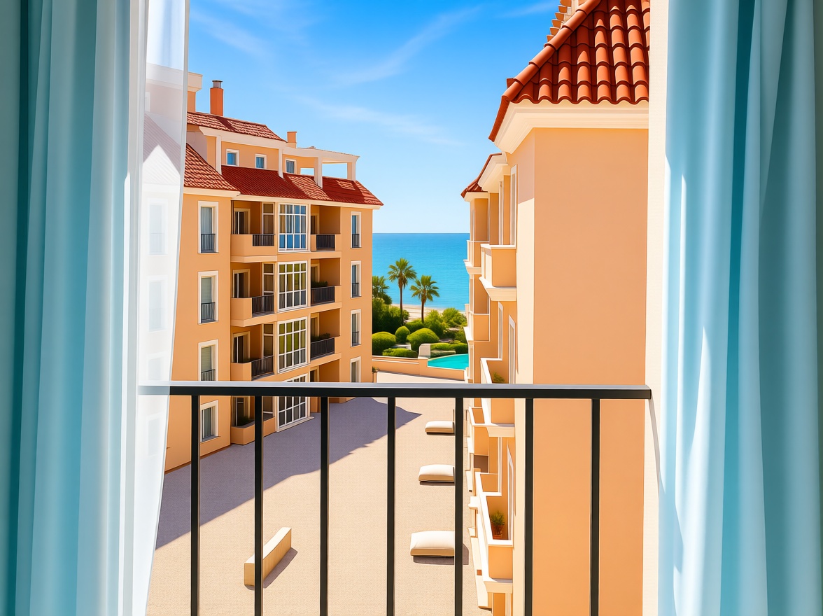 Appartement en première ligne de plage à Manilva — Vue mer