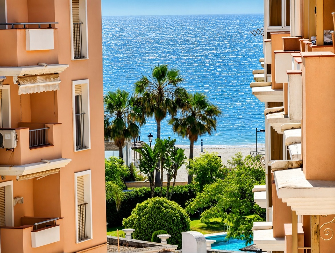 Appartement en première ligne de plage à Manilva