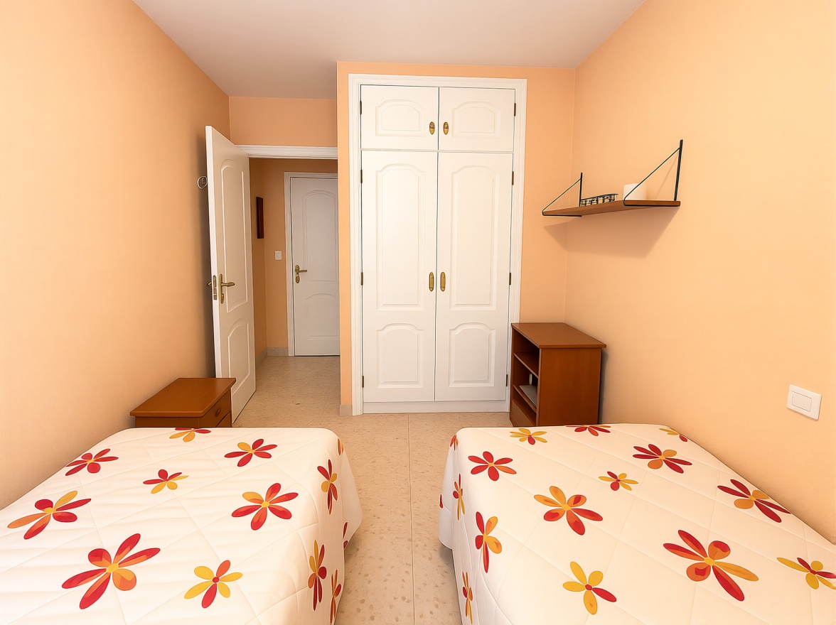 Appartement en première ligne de plage à Manilva — Chambre