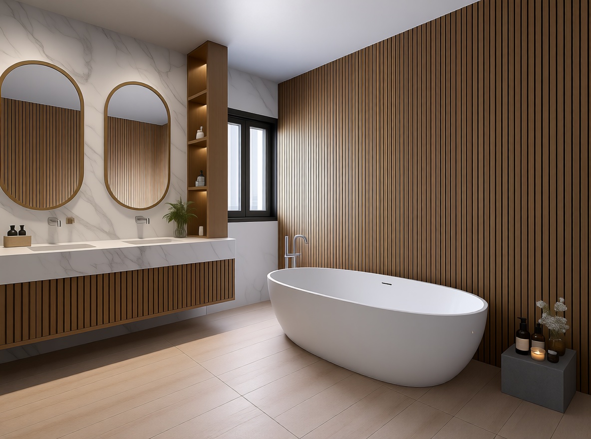 Chalet with direct beach access in Cullera — Bathroom