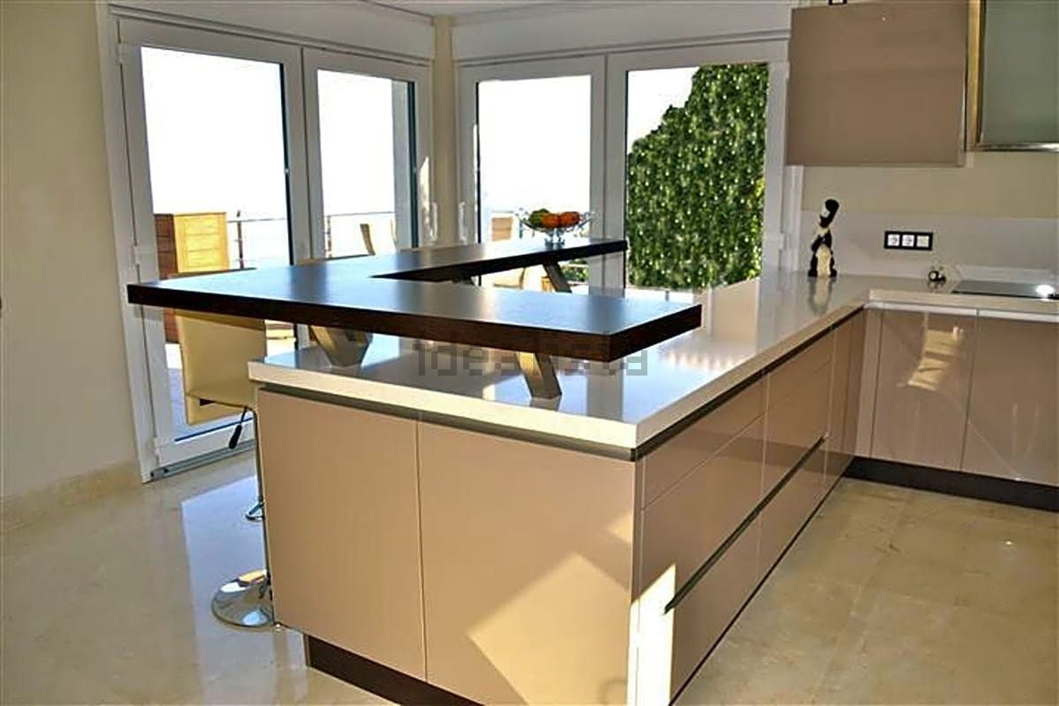 Chalet com acesso direto à praia em Manilva — Cozinha