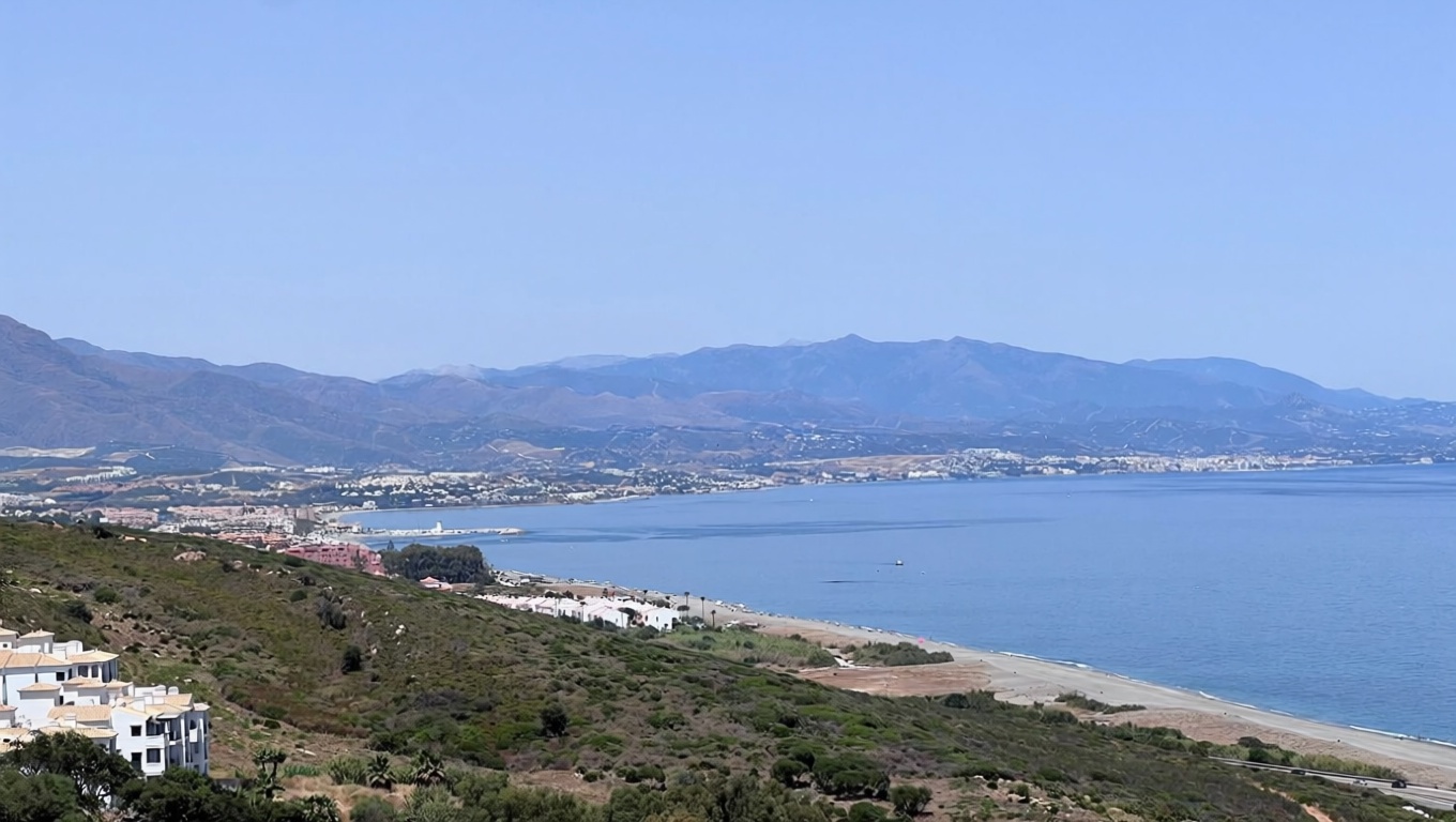 Chalet with direct beach access in Cullera — Sea view