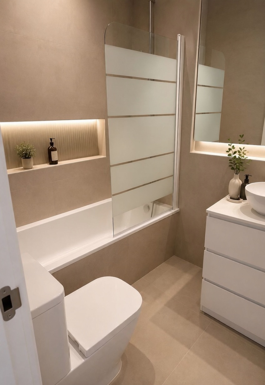Appartement en première ligne de plage à Cullera — Sanitaires