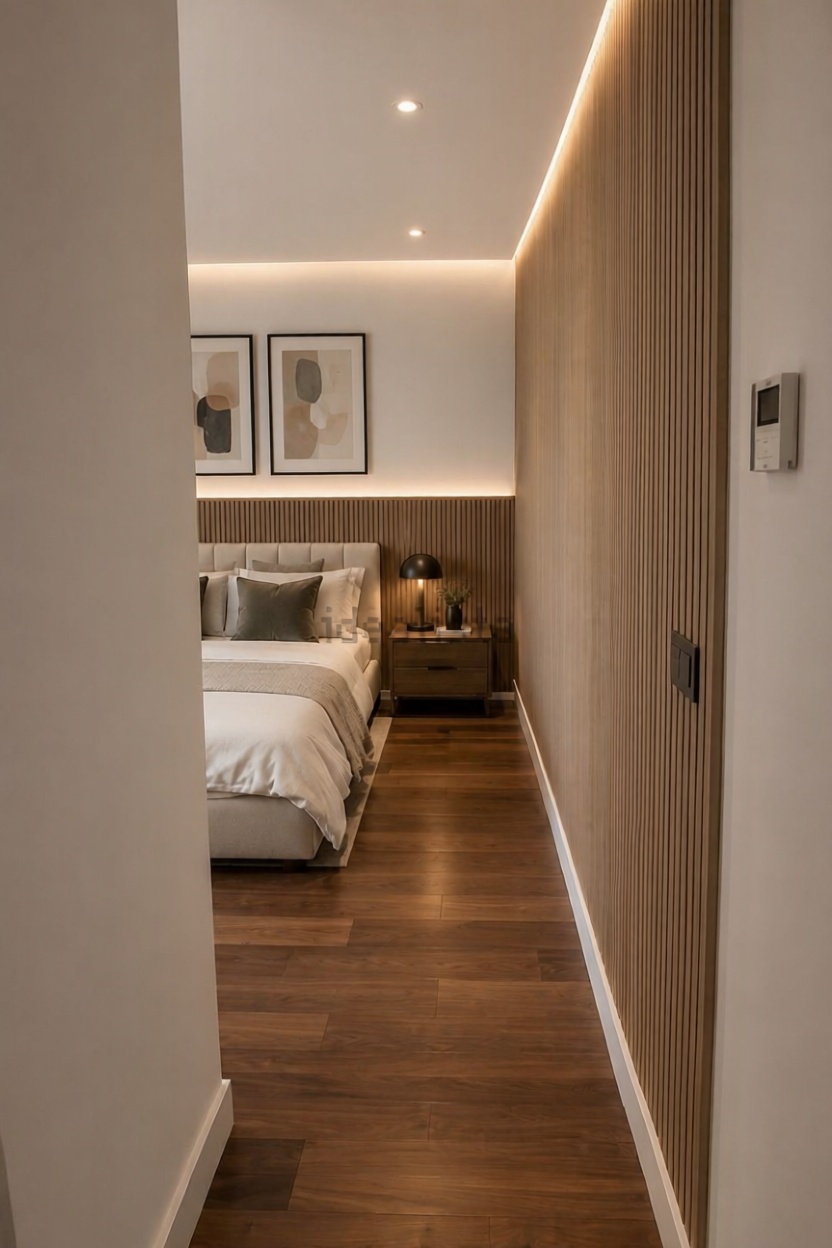 Appartement en première ligne de plage à Cullera — Chambre