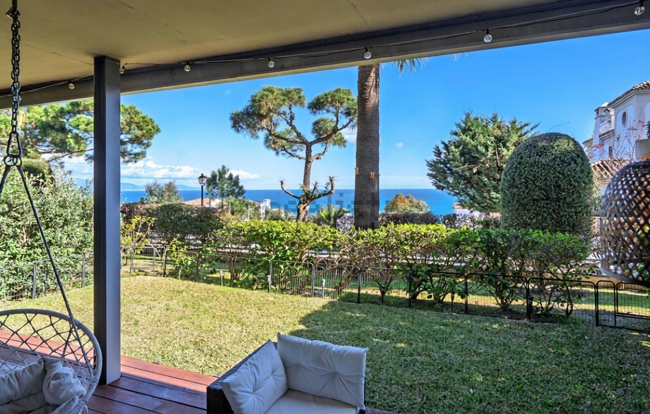 Appartement en première ligne de plage à Cullera — Terrasse mer