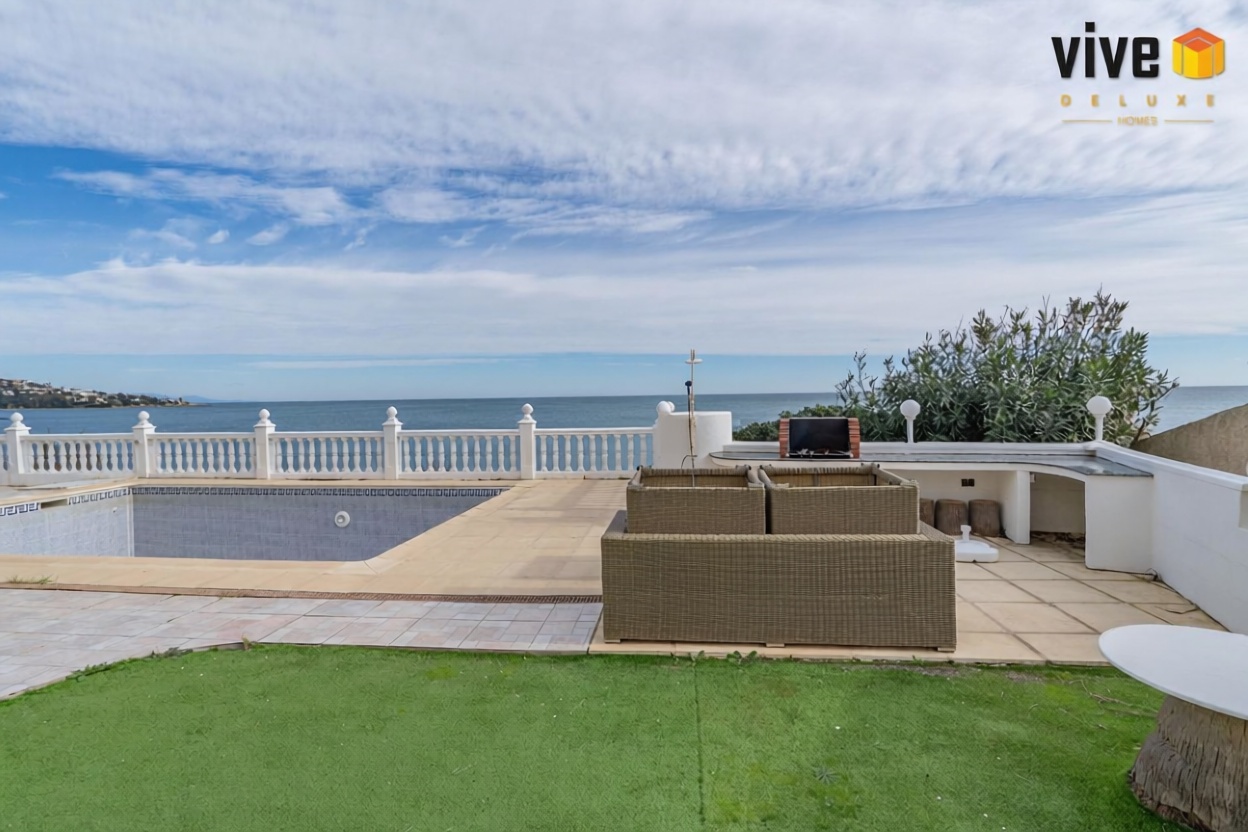 Chalet avec accès direct à la plage à Sotogrande — Cuisine