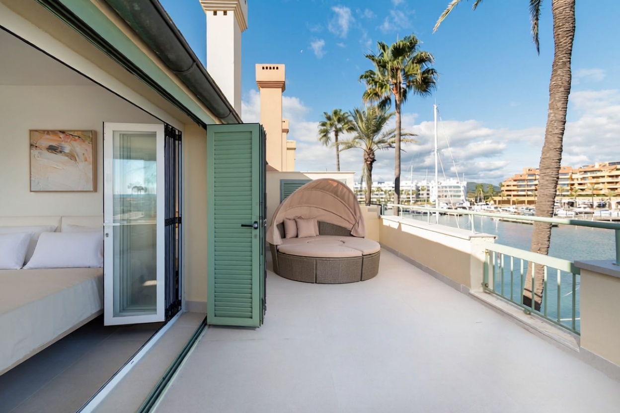 Appartement en première ligne de plage à Sotogrande
