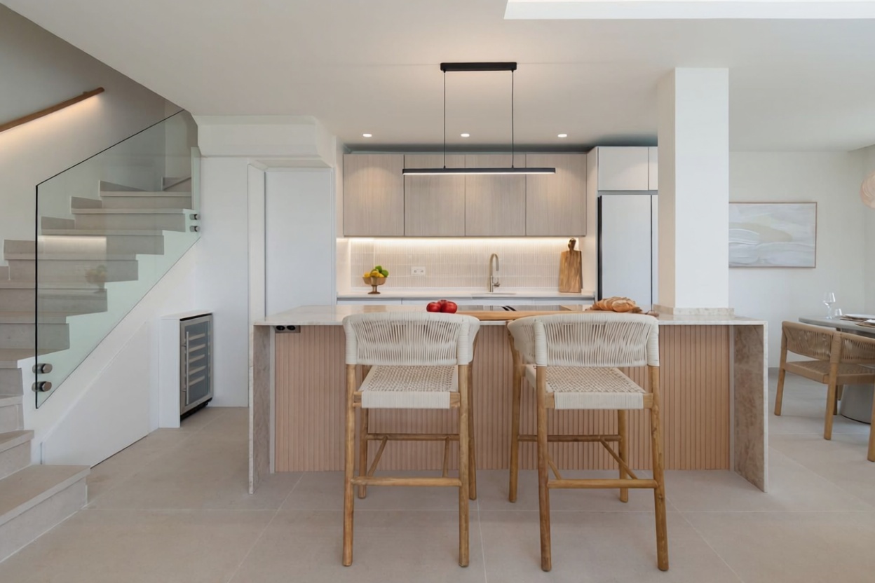 Beachfront flat in Sotogrande — Kitchen