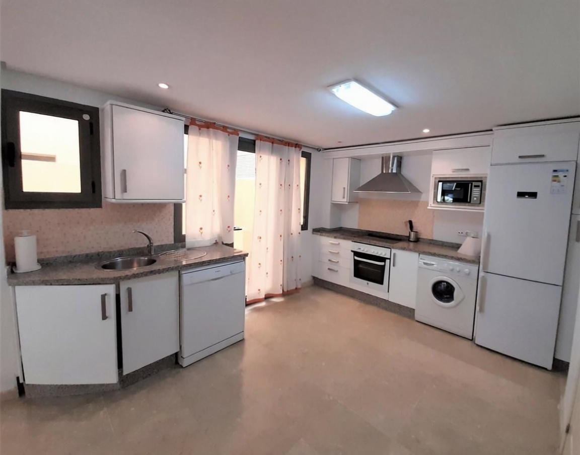 Appartement en première ligne de plage à Sotogrande — Cuisine