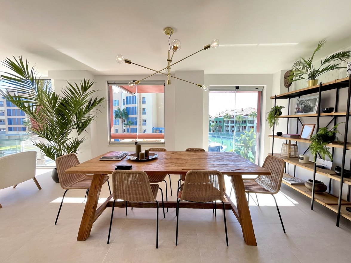 Wohnung in erste Strandlinie in Sotogrande — Küche