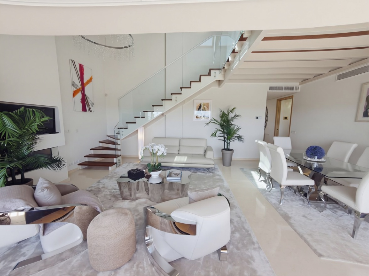 Penthouse in erste Meereslinie in Sotogrande — Schlafzimmer