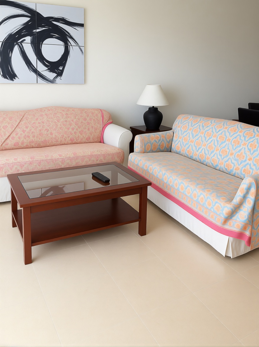 Apartamento em primeira linha de praia em Sotogrande — Sala
