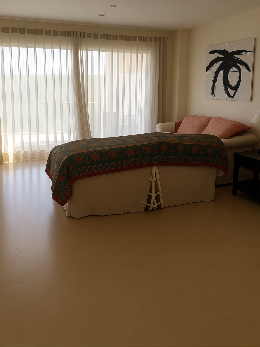 Apartamento em primeira linha de praia em Sotogrande — Quarto