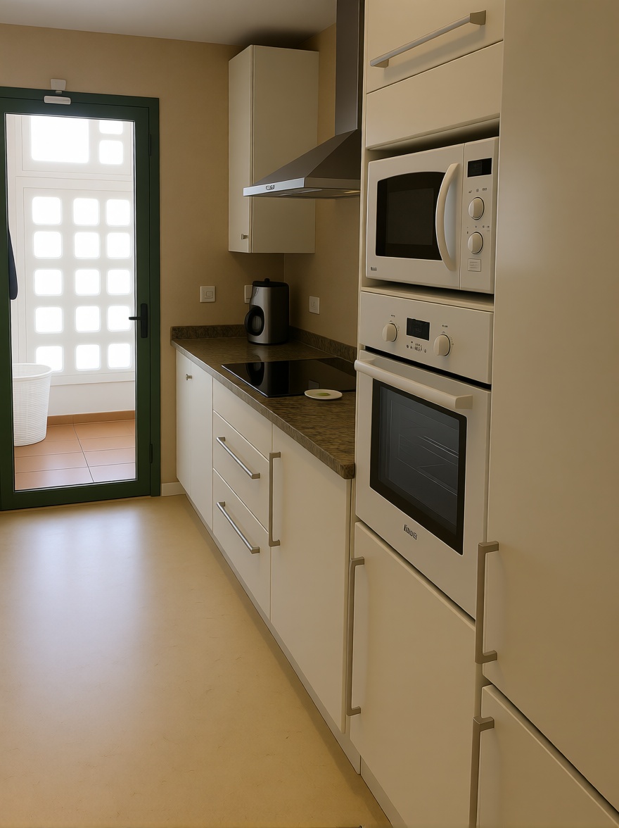 Apartamento em primeira linha de praia em Sotogrande — Cozinha