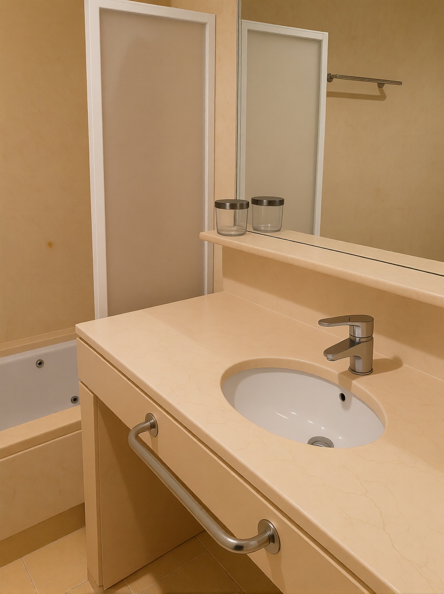 Apartamento em primeira linha de praia em Sotogrande — Casa banho