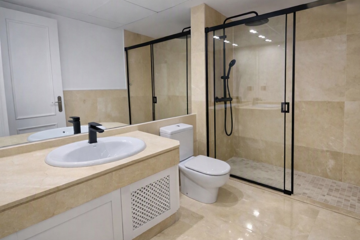 Квартира первая линия пляжа в Sotogrande — Ванная