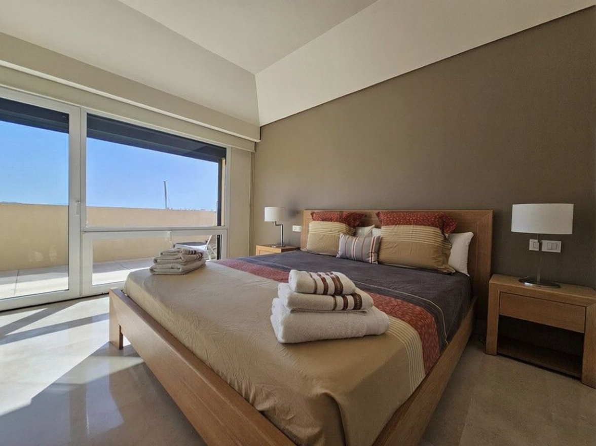 Wohnung in erste Strandlinie in Sotogrande — Schlafzimmer