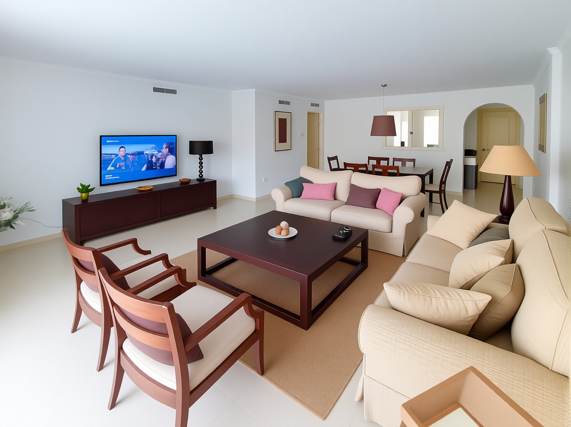 Wohnung in erste Strandlinie in Sotogrande — Wohnzimmer