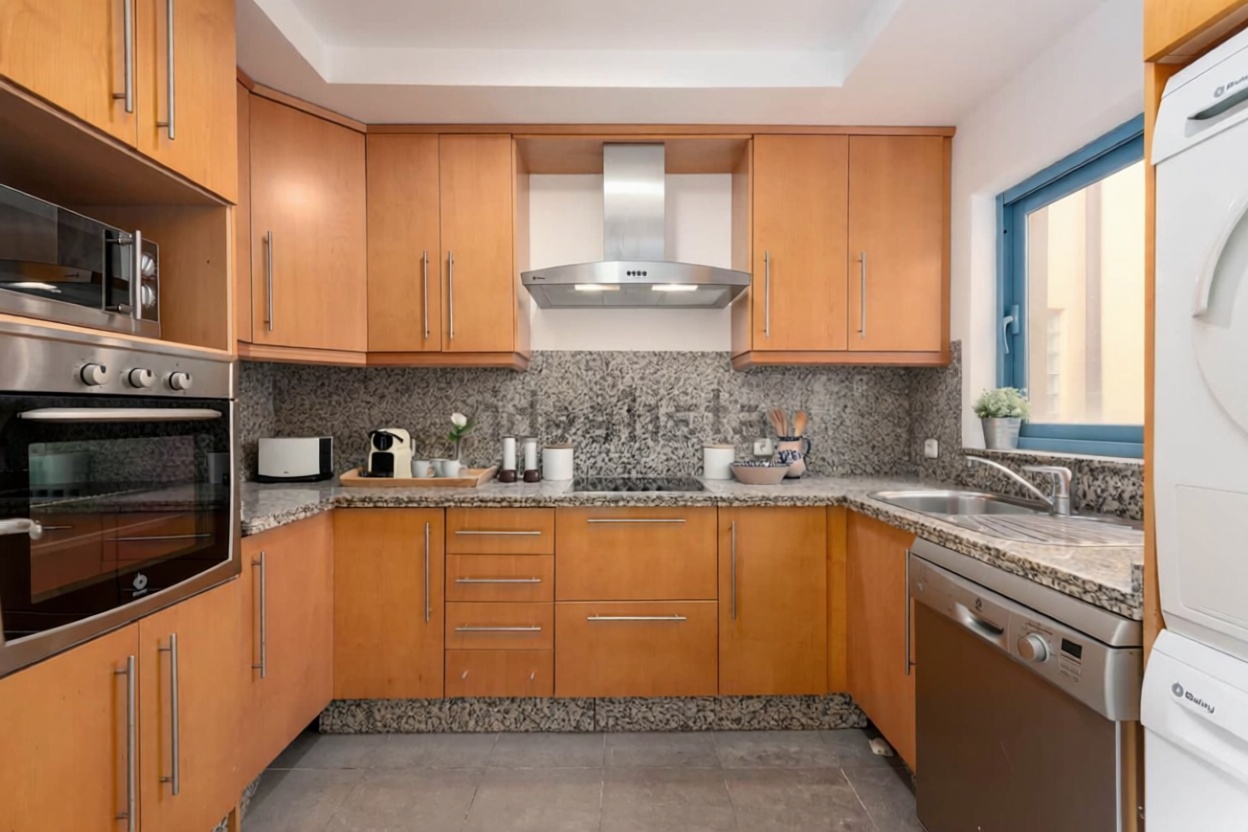 Wohnung in erste Strandlinie in Sotogrande — Küche