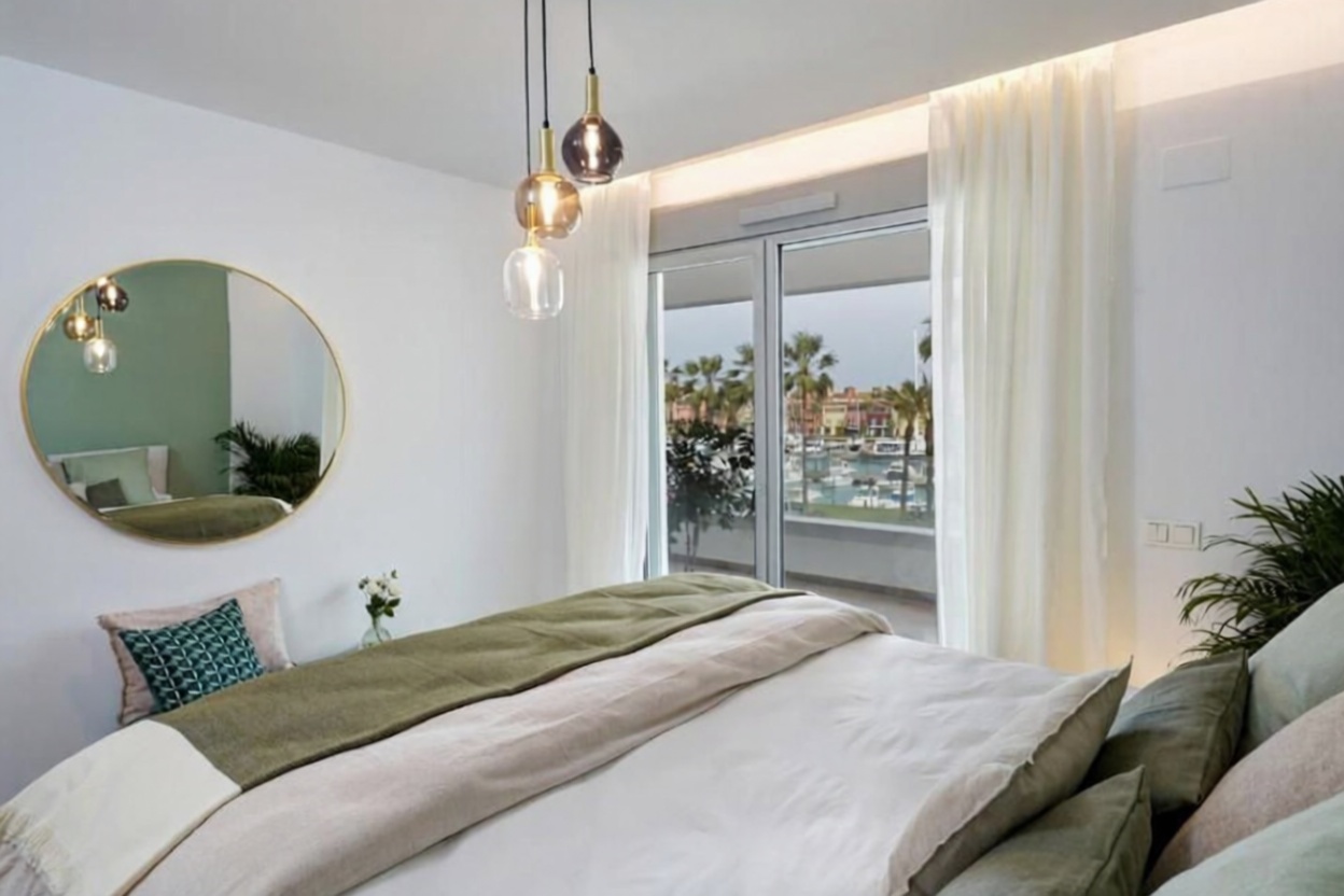 Wohnung in erste Strandlinie in Sotogrande — Schlafzimmer