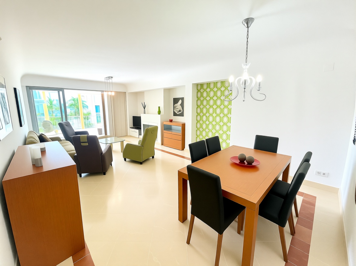 Wohnung in erste Strandlinie in Sotogrande — Wohnzimmer