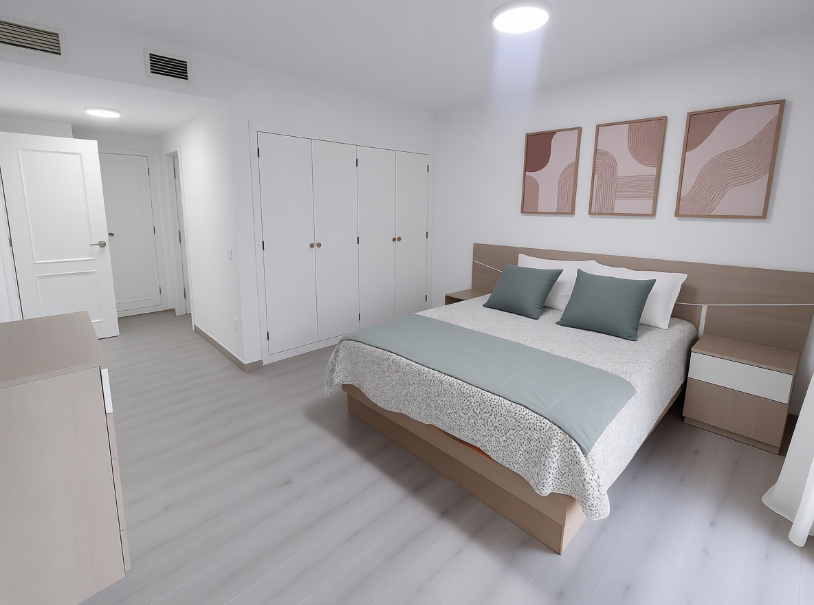 Wohnung in erste Strandlinie in Sotogrande — Schlafzimmer