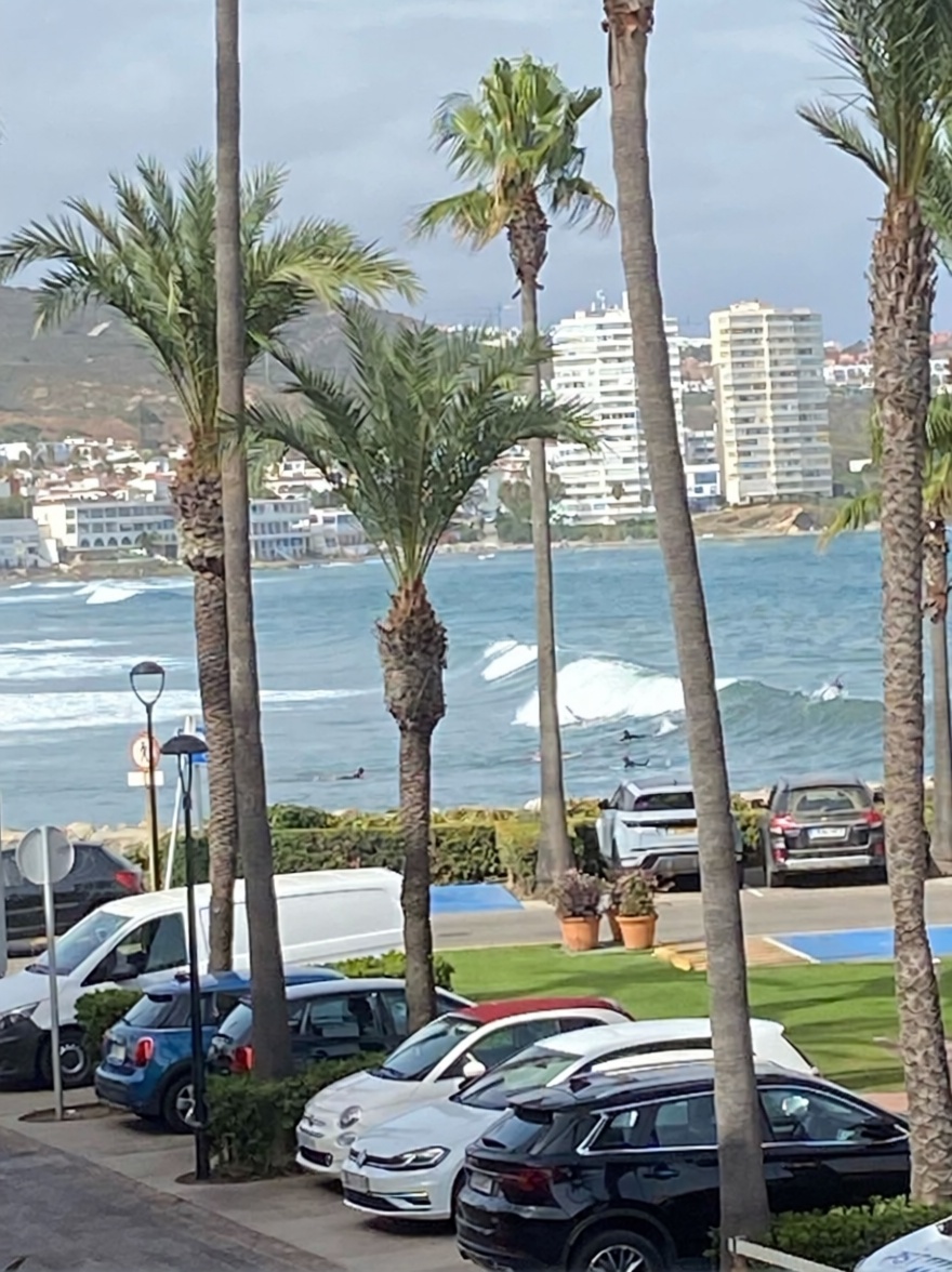 Studio in erste Strandlinie in Sotogrande — Meerblick