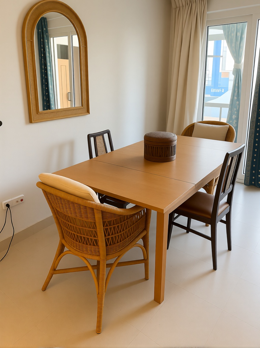 Studio in erste Strandlinie in Sotogrande — Esszimmer