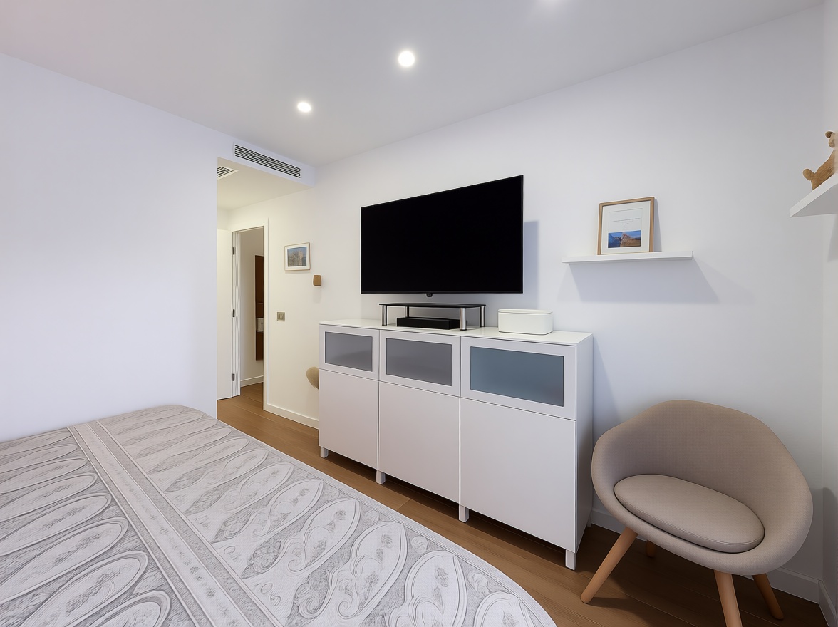 Wohnung in erste Strandlinie in La Alcaidesa — Schlafzimmer