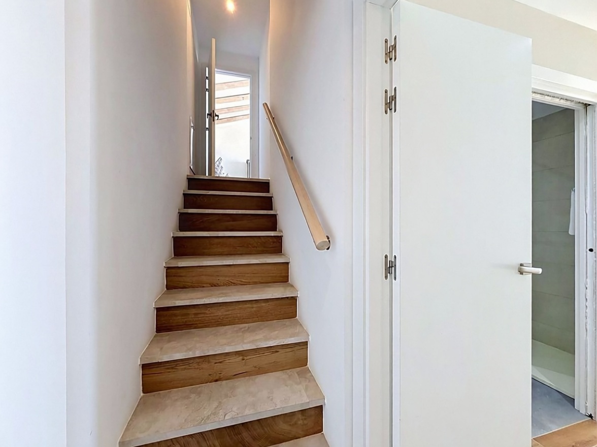 Duplex in erste Strandlinie in La Alcaidesa — Luftbild