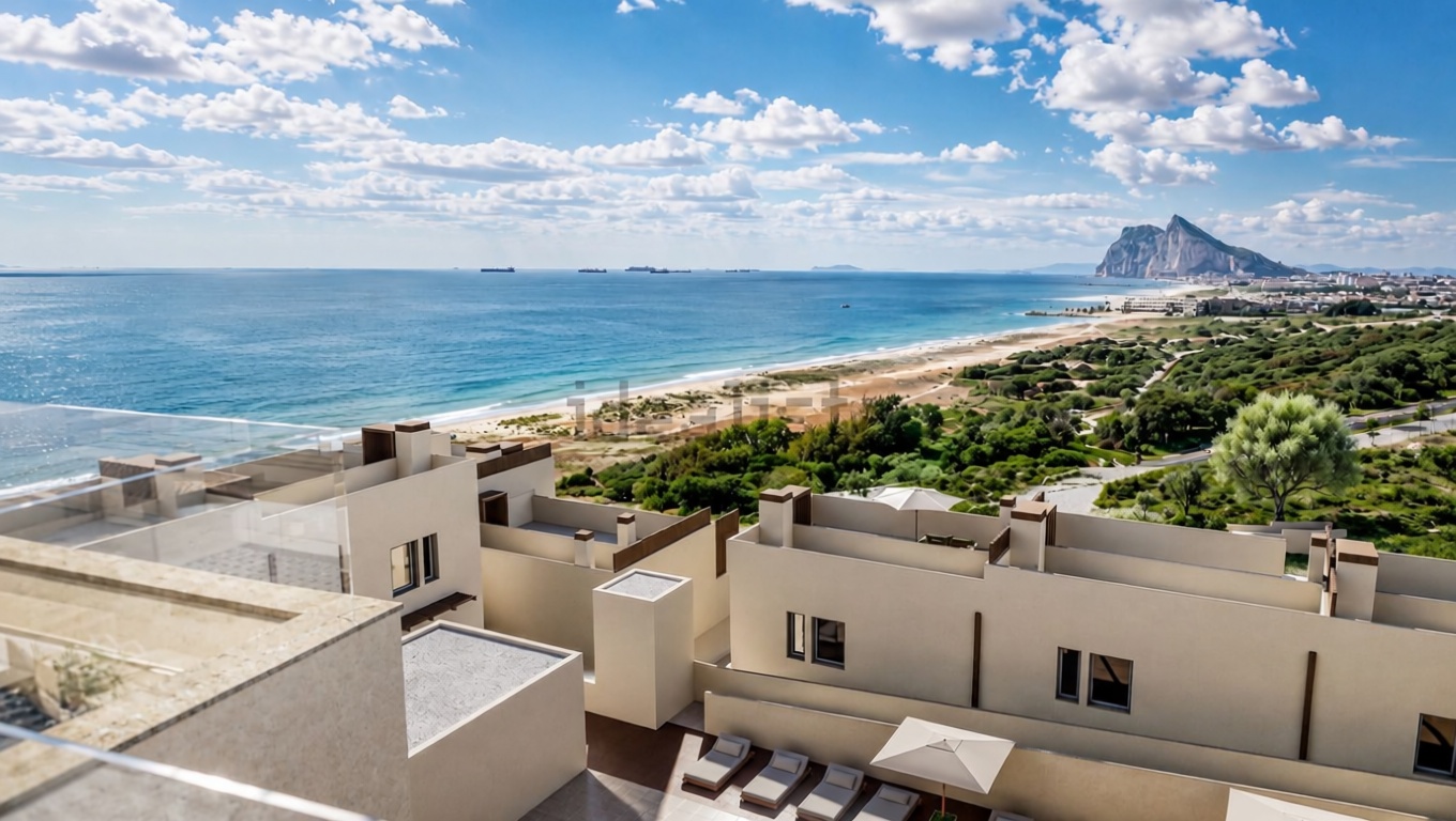 Apartamento em primeira linha de praia em La Pineda — Vista mar