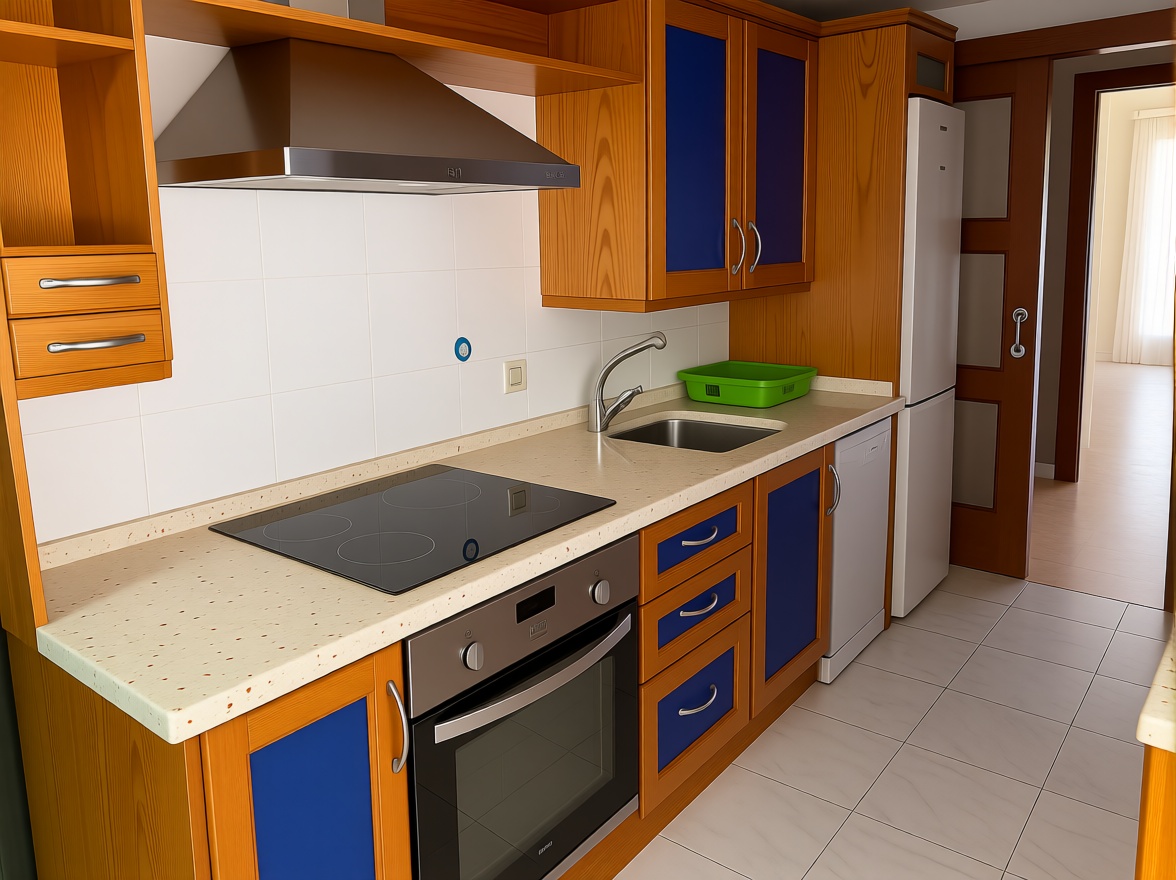 Beachfront flat in La Línea de la Concepción — Kitchen
