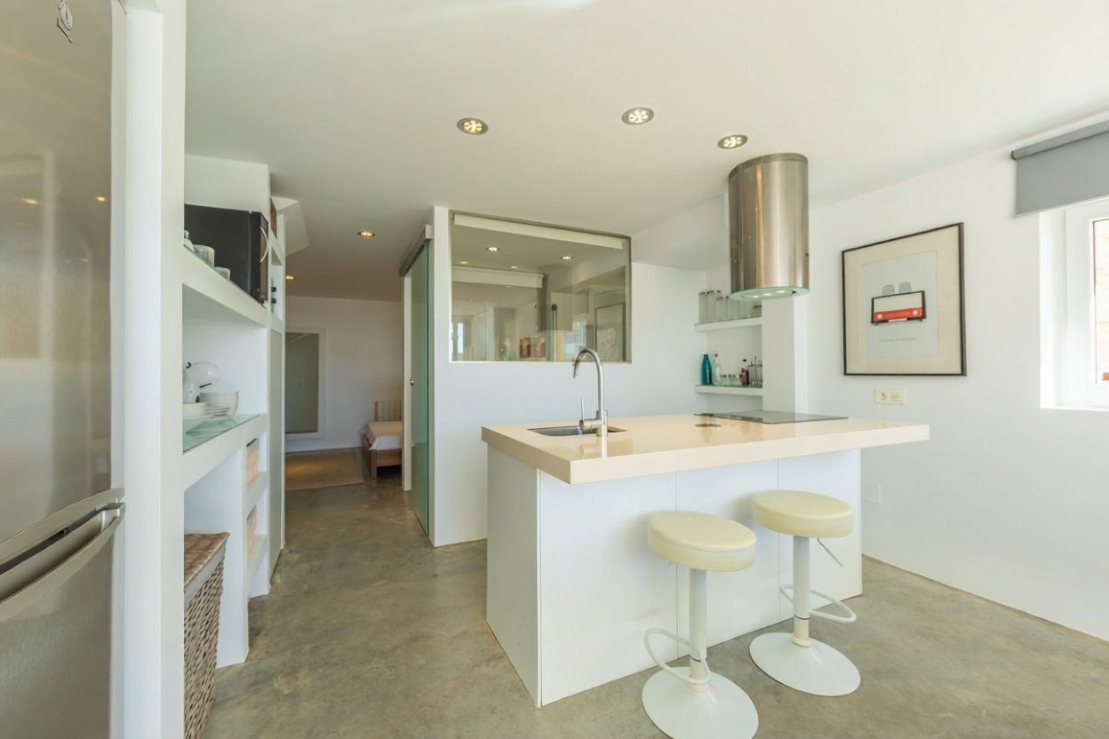 Chalet with direct beach access in Tarifa — Kitchen