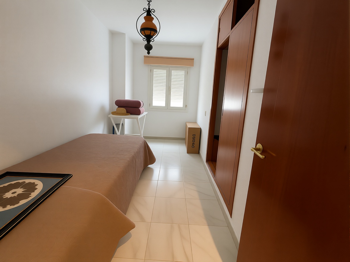 Beachfront flat in Tarifa — Bedroom