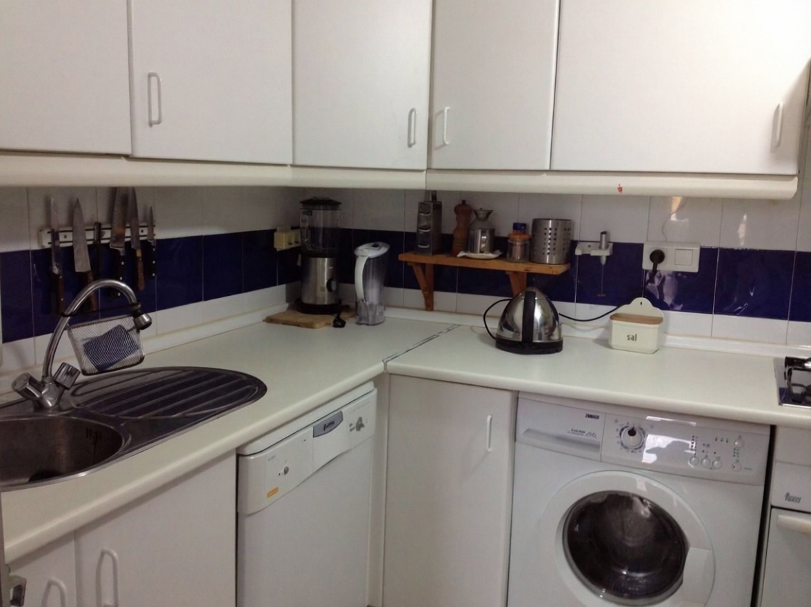 Apartamento em primeira linha de praia em Tarifa — Cozinha