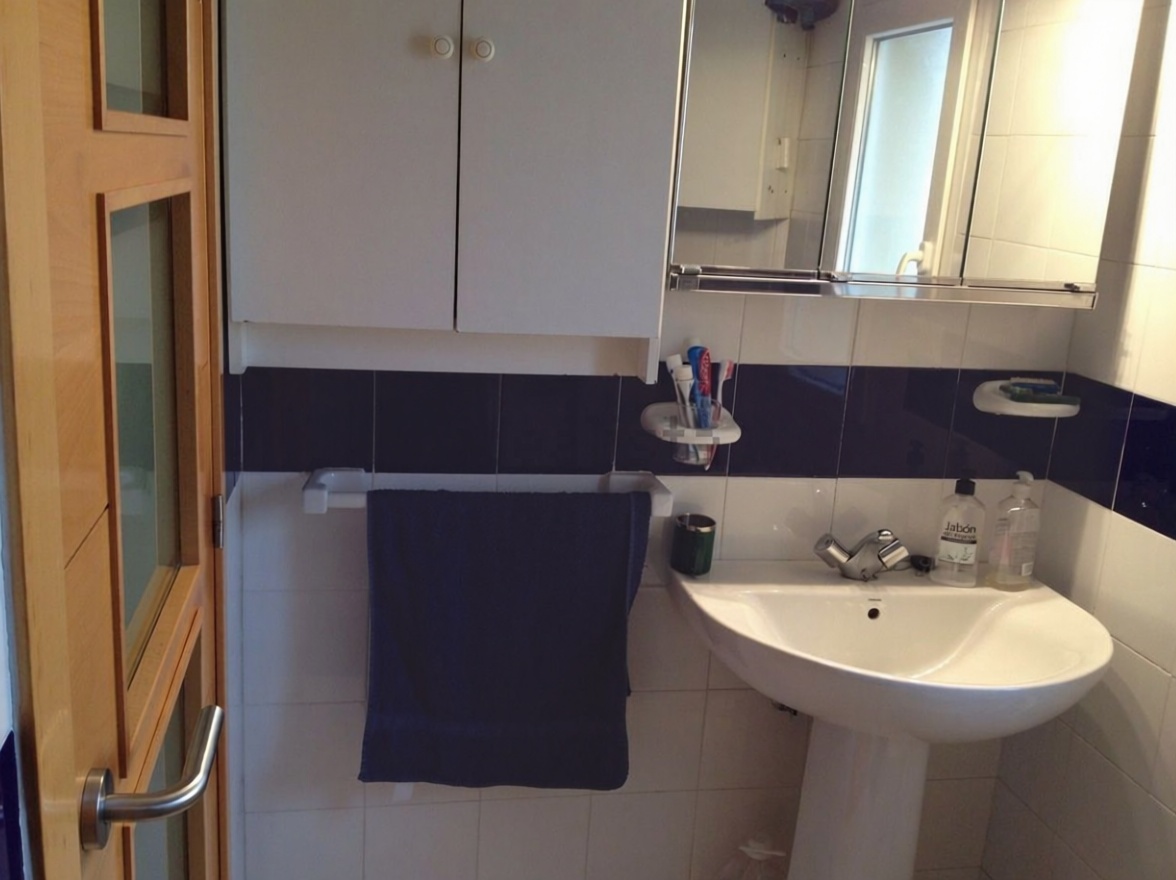Apartamento em primeira linha de praia em Tarifa — Casa banho