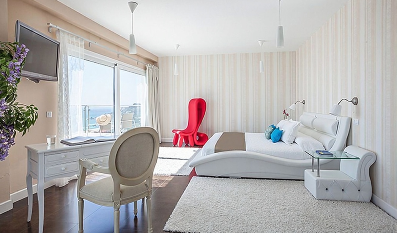 Chalet com acesso direto à praia em Zahara de los Atunes — Quarto