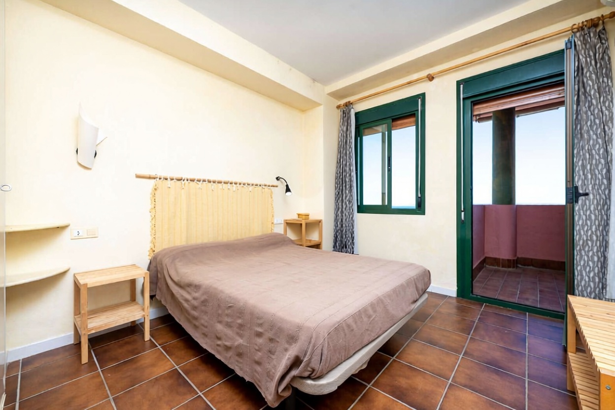 Apartamento em primeira linha de praia em Zahara de los Atunes — Quarto