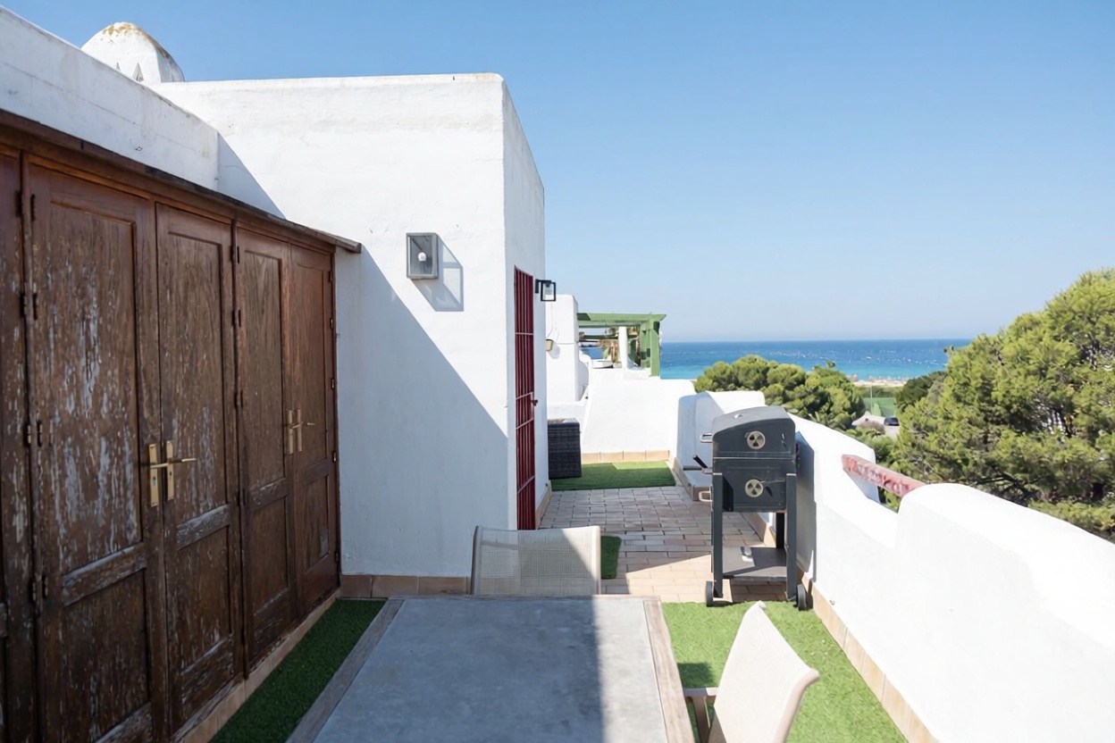 Beachfront flat in Zahara de los Atunes — Sea terrace