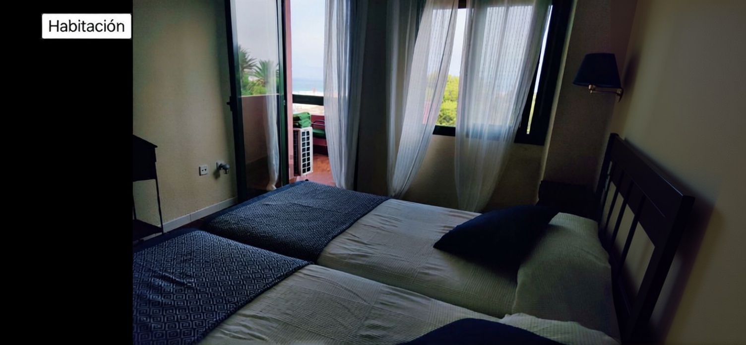 Penthouse in erste Meereslinie in Zahara de los Atunes — Schlafzimmer