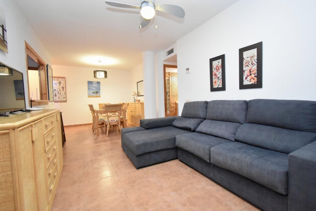Beachfront flat in Zahara de los Atunes — Living room