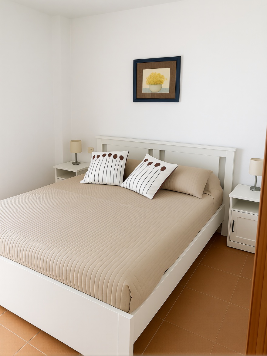 Beachfront flat in Zahara de los Atunes — Bedroom