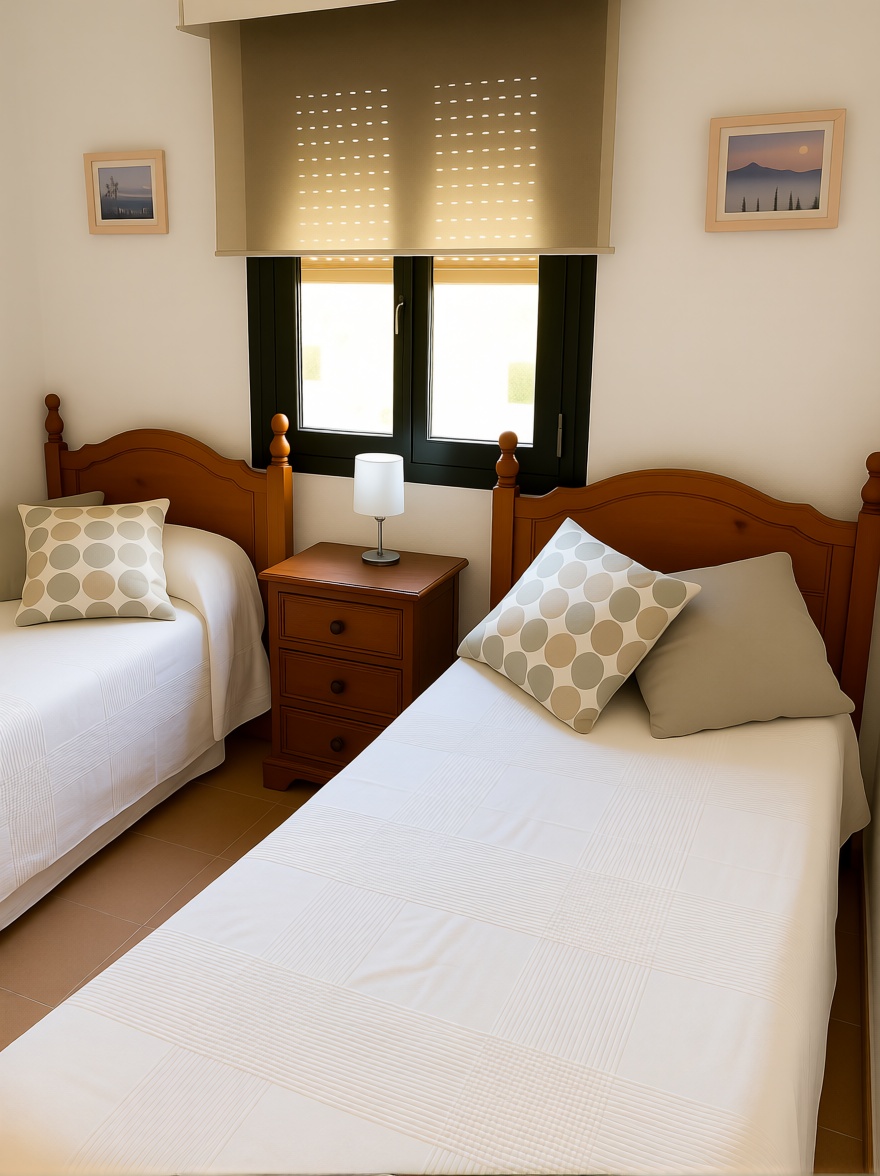 Beachfront flat in Zahara de los Atunes — Bedroom