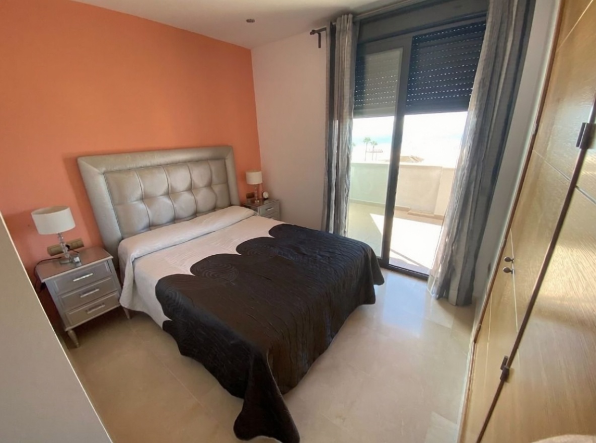 Ático em primeira linha de mar em Barbate — Quarto