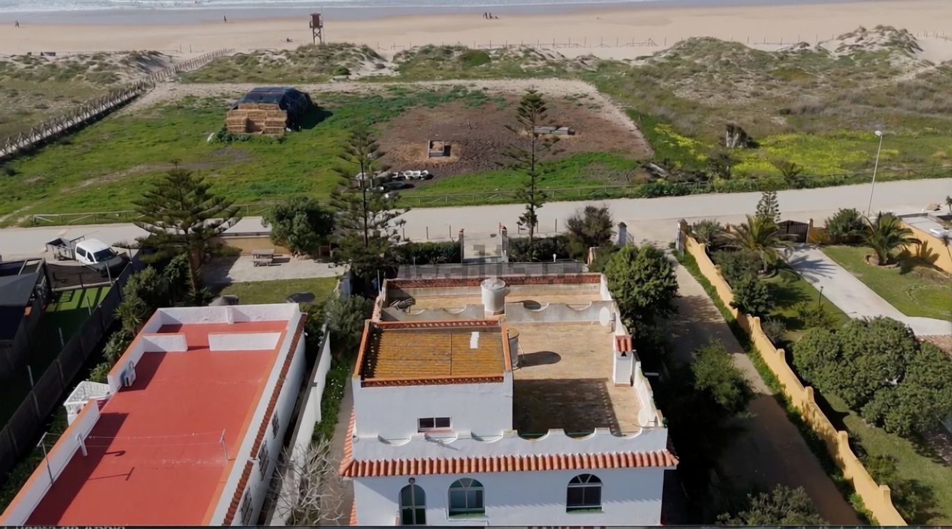 Шале с прямой выход на пляж в Palm Mar — Аэрофото