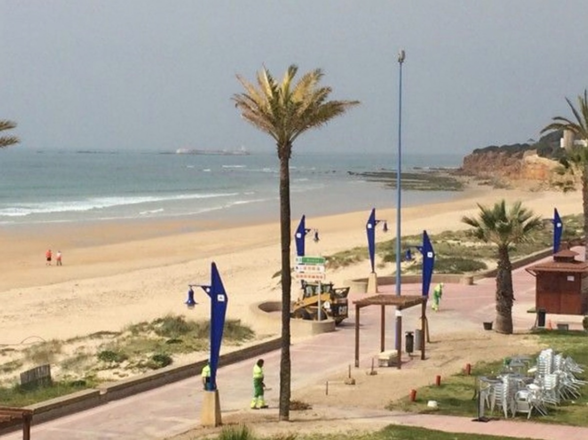 Пентхаус первая линия моря в Chiclana de la Frontera — Морской вид