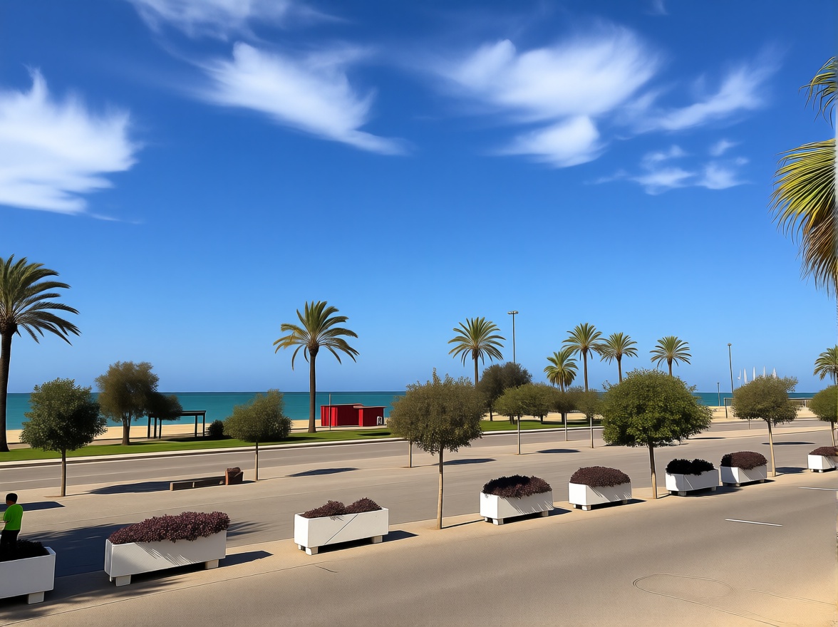 Квартира первая линия пляжа в Chiclana de la Frontera — Морской вид