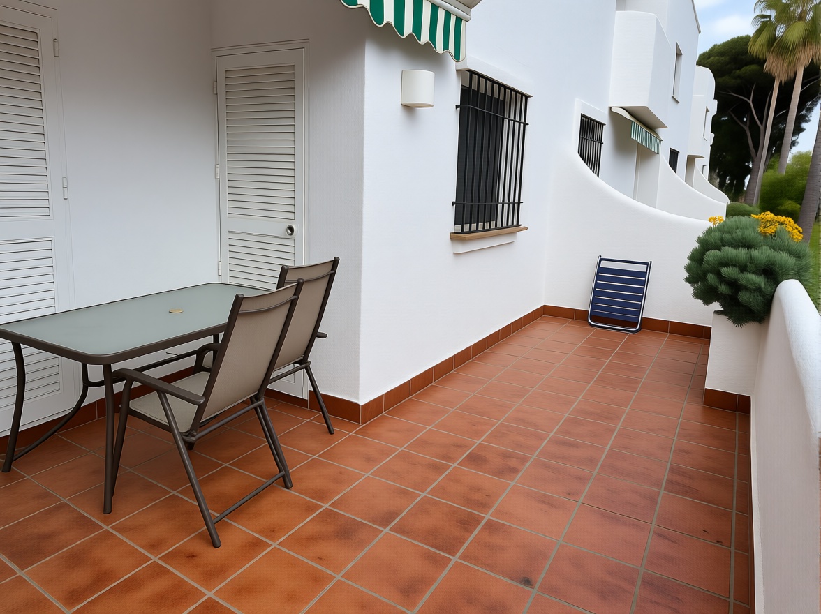 Квартира первая линия пляжа в Chiclana de la Frontera — Морской вид